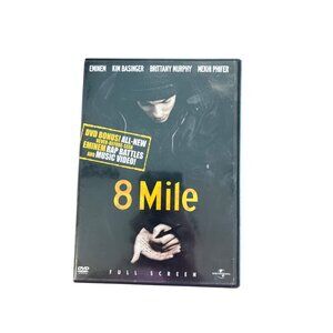 8 Mile DVD Featuring Eminem Full Screen Edition With Exclusive Bonus Features